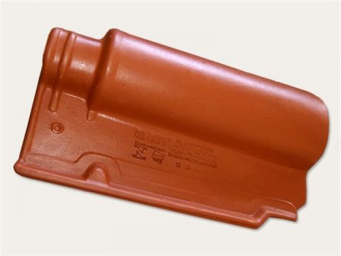 Telha portuguesa resinada