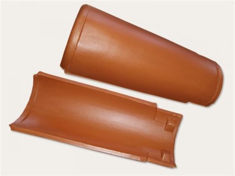 Telha colonial universal resinada