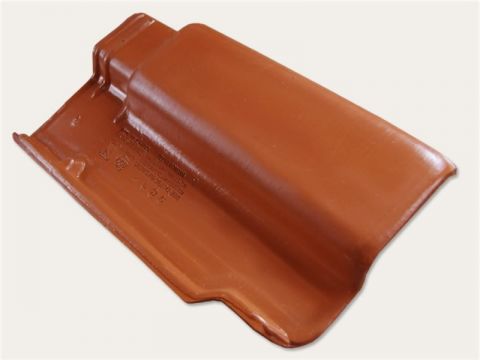 Telha romana resinada