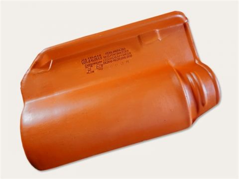 Telha americana resinada