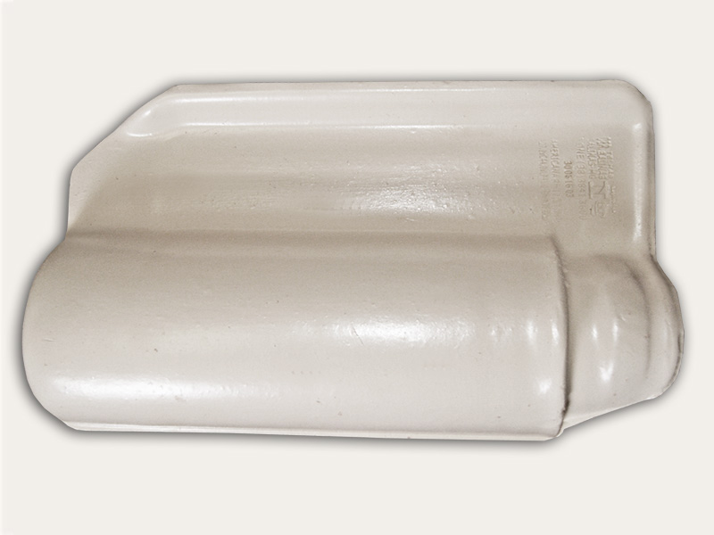 Telha americana branca resinada