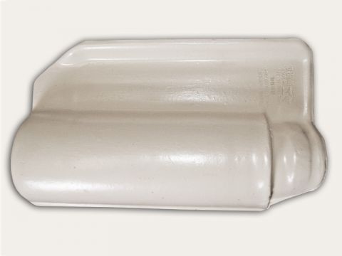 Telha americana branca resinada