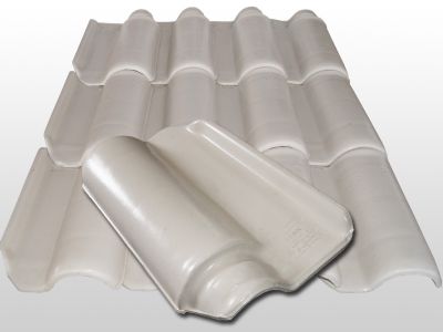 Telha americana branca